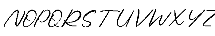 Manjur Neimah Regular Font UPPERCASE
