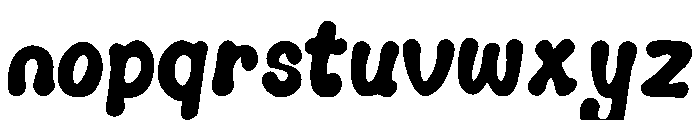 Manly_Makes Font LOWERCASE