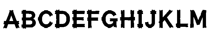 Manny Regular Font UPPERCASE
