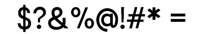 Manoco Regular Font OTHER CHARS