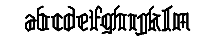 Manson Gothic FONT