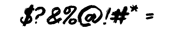 Mantis Love Font OTHER CHARS