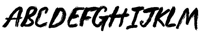 Mantis Love Font UPPERCASE