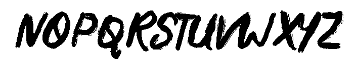 Mantis Love Font UPPERCASE