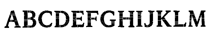 Manuel Regular Font UPPERCASE