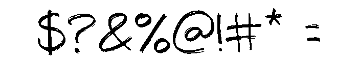 Manyer Font OTHER CHARS