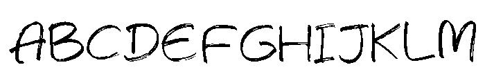 Manyer Font UPPERCASE