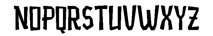 Maoni Regular Font UPPERCASE