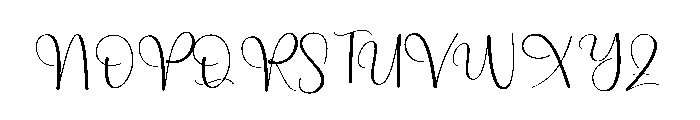 Maphila Font UPPERCASE