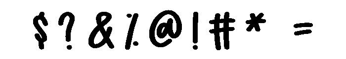 Maple Mingle Font OTHER CHARS