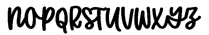 Maple Mingle Font UPPERCASE