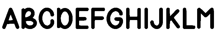 Maple Valley Font UPPERCASE