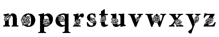 Maple Whisper Font LOWERCASE