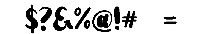Maple wild Font OTHER CHARS