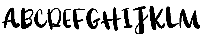 Maple wild Font UPPERCASE