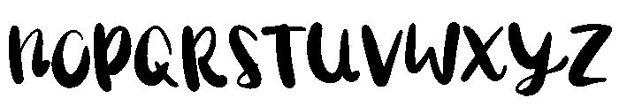 Maple wild Font UPPERCASE