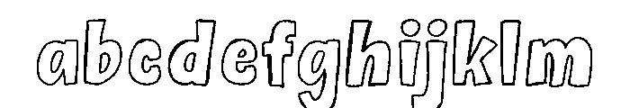 Mapsy Boldsy Outline FONT