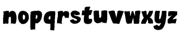 Mapsy Boldsy Regular Font LOWERCASE