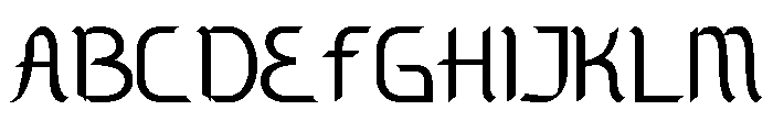 Maqolah Regular Font UPPERCASE