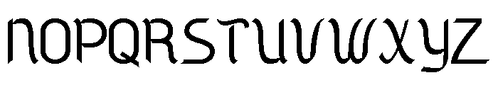 Maqolah Regular Font UPPERCASE