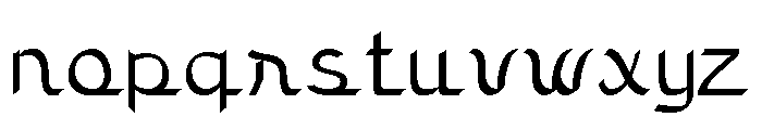 Maqolah Regular Font LOWERCASE