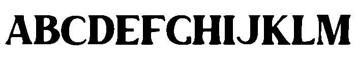 Marang Font UPPERCASE