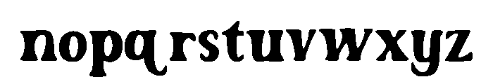 Marang Font LOWERCASE