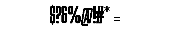 Marathon Regular Font OTHER CHARS