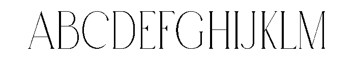 Marben Font UPPERCASE