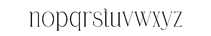 Marben Font LOWERCASE