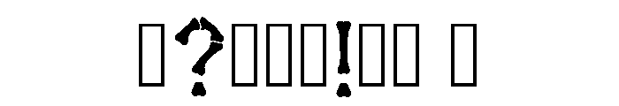 Marble Regular Font OTHER CHARS
