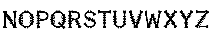 Marble Regular Font LOWERCASE