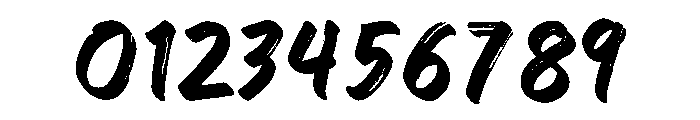 Marcador Regular Font OTHER CHARS