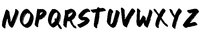 Marcador Regular Font LOWERCASE