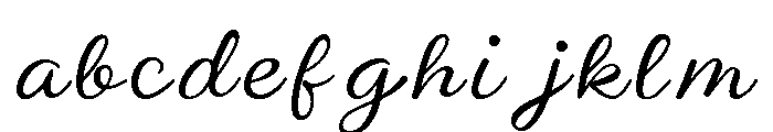 Marcelia Regular FONT