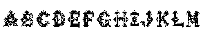 Marcellina Regular Font UPPERCASE