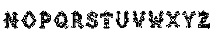 Marcellina Regular Font LOWERCASE