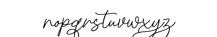 Marcellyna Font LOWERCASE