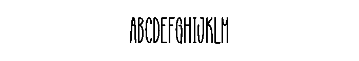 March Spring Font UPPERCASE