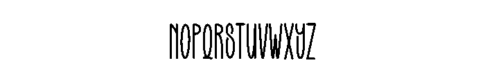 March Spring Font UPPERCASE