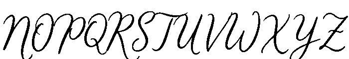 Marchela Regular Font UPPERCASE