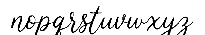 Marchela Regular Font LOWERCASE