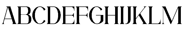 Marcie Regular Font UPPERCASE