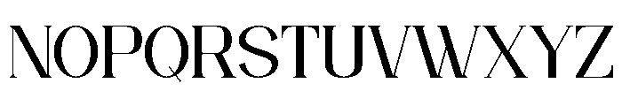 Marcie Regular Font UPPERCASE