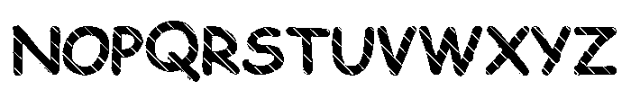 Mardi Gras line Font UPPERCASE