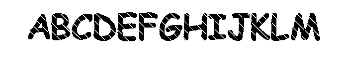 Mardi Gras line FONT