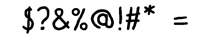 Marella Regular Font OTHER CHARS