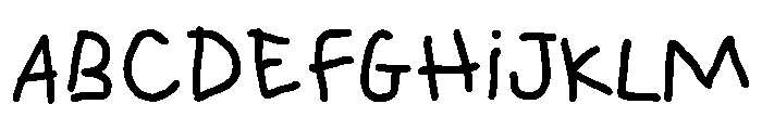 Marella Regular Font UPPERCASE