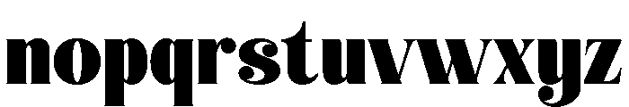 MarginDisplay-Regular Font LOWERCASE