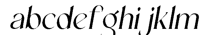 Margoe Italic FONT